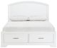 Homelegance® Hudson White Queen Storage Panel Bed-2