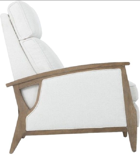 Hooker® Furniture Ward Favara Ivory Power Recliner with Power Headrest-3