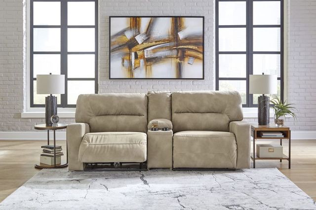 Signature Design by Ashley® Next-Gen DuraPella 3-Piece Sand Power Reclining Sectional-1