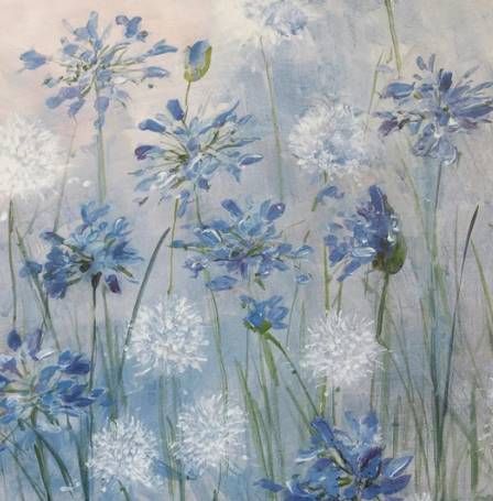 Stylecraft Blue/Gray/Light Blue Wall Art-1
