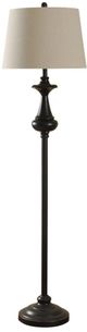 StyleCraft Traditional Bronze Metal Floor Lamp-0