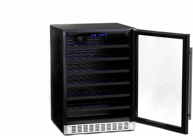 Azure 2 Series 24" 5.6 Cu. Ft. Stainless Steel Wine Cooler-1