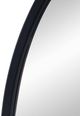 A & B Home Celine Black Arch Wall Mirror-3