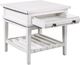 aspenhome® Reeds Farm Weathered White End Table-1