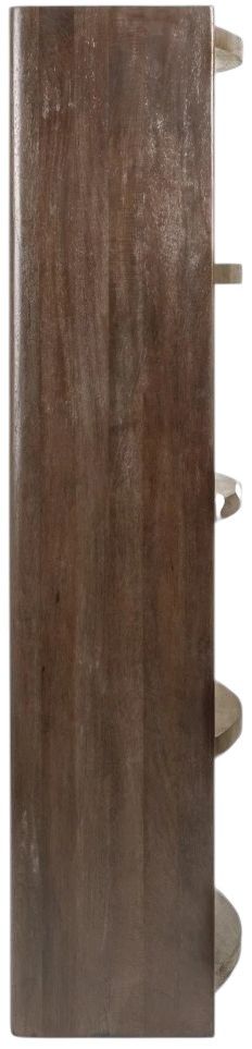 Classic Home Kyra Cocoa Brown Bookshelf-4