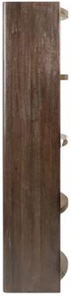 Classic Home Kyra Cocoa Brown Bookshelf-4