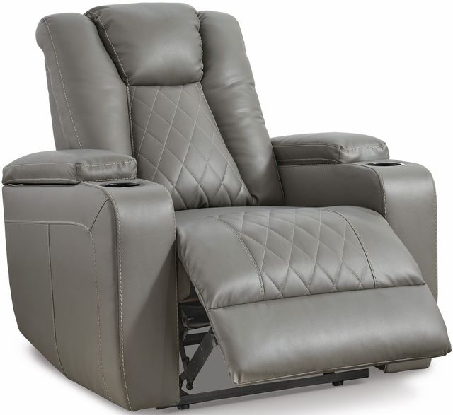Signature Design by Ashley® Mancin Gray Recliner-1
