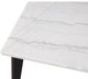Furniture of America® Sabro 5-Piece White Square Counter Table Set with Black Base-3
