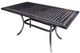 CabanaCoast® Customizable Pure Cast Aluminum 60'' Outdoor Rectangular Dining Table-1