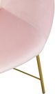 TOV Furniture by TOV Slashed Blush Nolan Velvet Chair-3