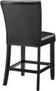 Steve Silver Co. Carrara Black Upholstered Counter Stool-4