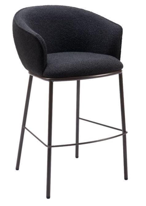 Zuo® Modern Essen Black Barstool-0