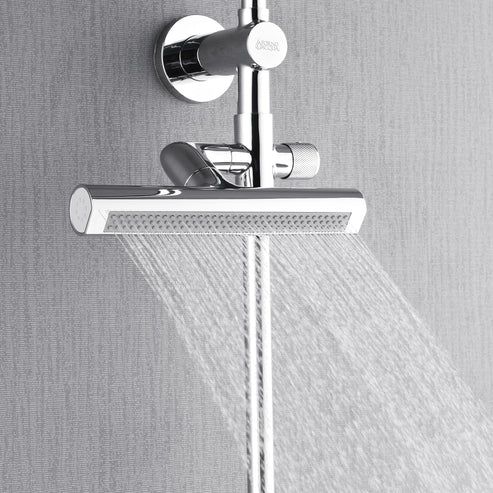 Forno Acqua AcquaFALL Polished Chrome 24" Retrofit Shower System-2