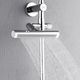 Forno Acqua AcquaFALL Polished Chrome 24" Retrofit Shower System-2