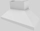 Vent-A-Hood® 60" White Euro-Style Wall Mounted Range Hood-5