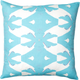 Laura Park Designs Palm Blue 22" x 22" Toss Pillow-0