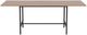 EQ3 Kendall 82'' Oak Top Dining Table with Inset Base-1