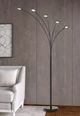 Cal® Lighting & Accessories Cremona Dark Bronze Floor Lamp-1