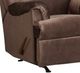 Affordable Furniture 2155 Chat Brown Manual Recliner-1