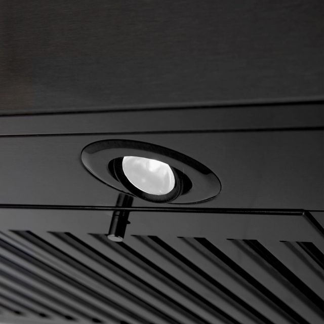 ZLINE 36" Black Stainless Steel Wall Mounted Range Hood-1