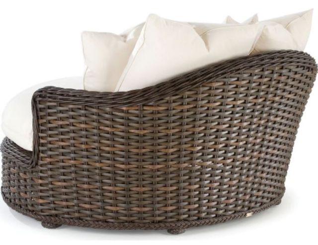 Lane Venture® South Hampton Tuscan Brown/White Round Chaise-2