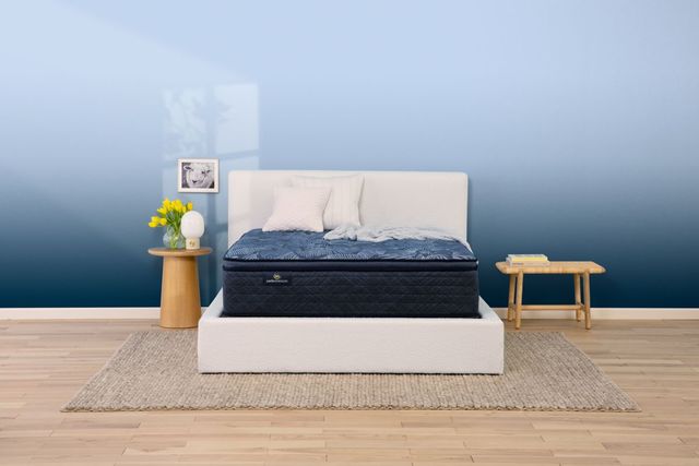 Serta® Perfect Sleeper® Cobalt Calm 14.5" Wrapped Coil Medium Pillow Top King Mattress-1