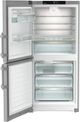 Liebherr 30" 12.8 Cu. Ft. SmartSteel Stainless Steel Bottom Freezer Refrigerator-1