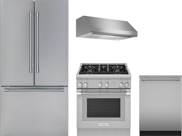 Thermador® 4 Piece Stainless Steel Kitchen Package