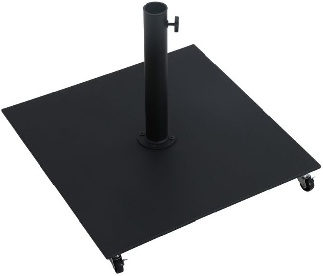 Meridian Furniture Belize Black Steel Outdoor Patio Base-0