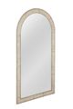 Bassett Mirror Halsey Brown/Cream Floor Mirror-1