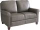Bassett® Furniture Club Level Dixon Granite Leather Power Reclining Loveseat-0