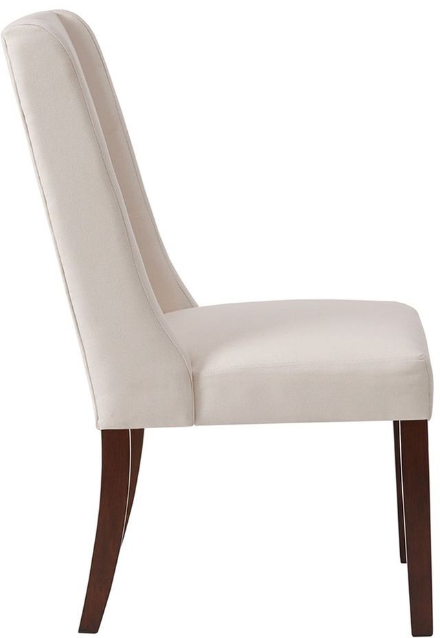 Olliix by Madison Park Cream Brody Wing Dining Chair (Set of 2)-2