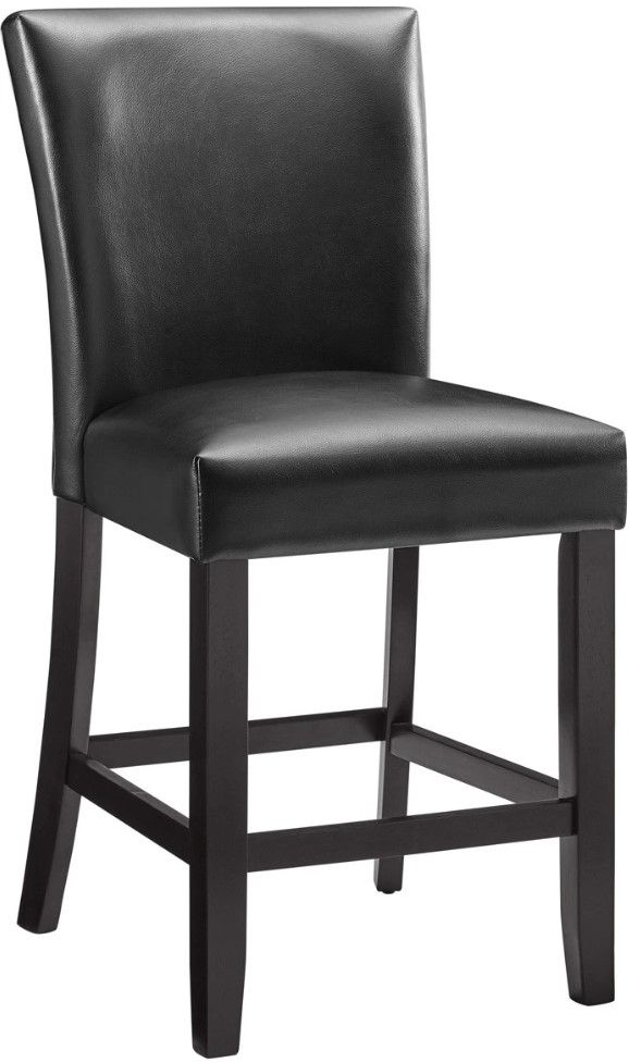 Steve Silver Co. Carrara Black Upholstered Counter Stool-0