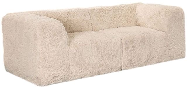 Furniture of America® Nappi Sand Loveseat-0