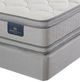 Serta® Perfect Sleeper® Hotel Concierge Suite 12.25" Wrapped Coil Plush Euro Pillow Top Double-Sided King Mattress-3