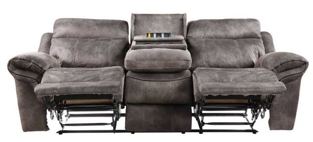 Steve Silver Co. Nashville Gray Manual Reclining Sofa-1