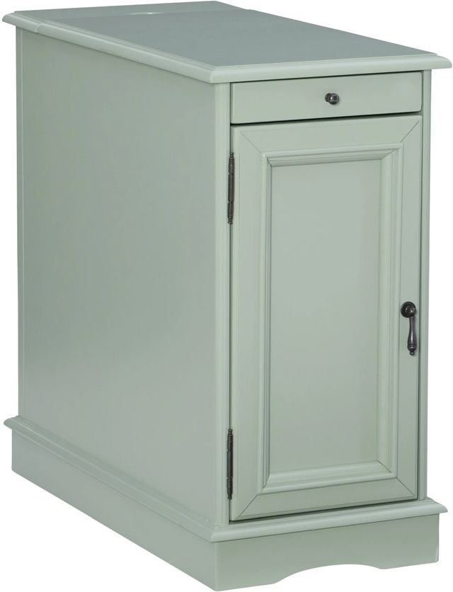 Powell® Barron Aqua Accent Table-0