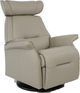 Fjords® Relax Miami Cement Large Dual Motion Swivel Recliner-0