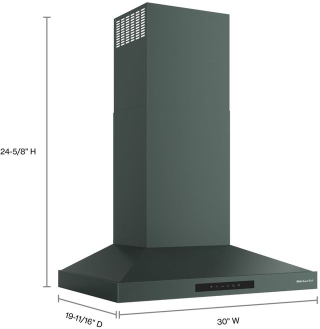 KitchenAid® 30" Juniper Wall Mounted Range Hood-2