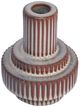 Moe's Home Collection Maud Antique Brown Large Stoneware Candle Holder-1