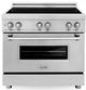 ZLINE 36" Stainless Steel Freestanding Induction Range-0
