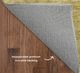 Dalyn™ Rug Company Soft Essentials SE1 Gold 5'x8' Area Rug-3