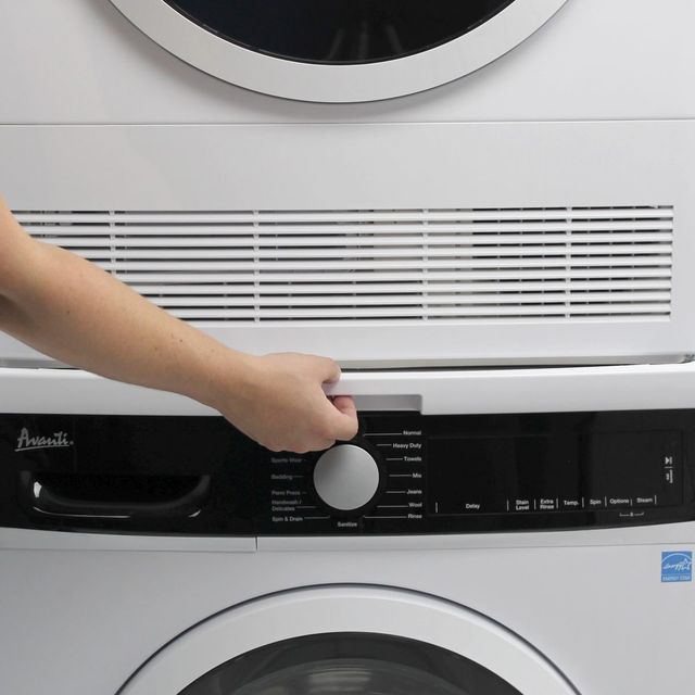Avanti® White Laundry Stacking Kit-3