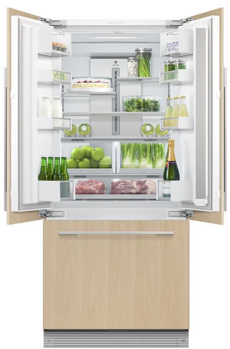 Réfrigérateur à portes françaises de 32 po Fisher & Paykel® série 7 de 14.7 pi³ - Prêt pour le panneau-1
