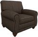 Best® Home Furnishings Customizable Leather Club Chair with Dark Walnut Legs-0