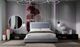 Mazin Furniture Lumina Upholstered Gray King Platform Bed-4
