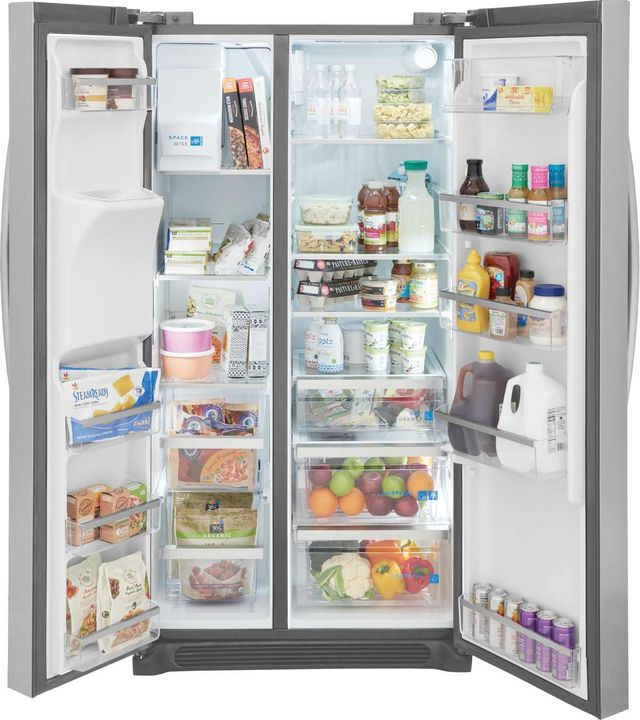 Frigidaire Gallery® 36" 22.3 Cu. Ft. Stainless Steel Counter Depth Side-by-Side Refrigerator-2