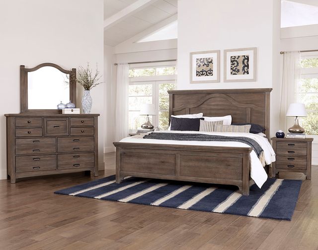 LM Co Home By Vaughan-Bassett Bungalow Home by Ben & Erin Napier Folkstone 2- Drawer Nightstand-1