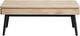 Magnussen Home® Fletcher Driftwood Lift Top Storage Cocktail Table with Black Base-2