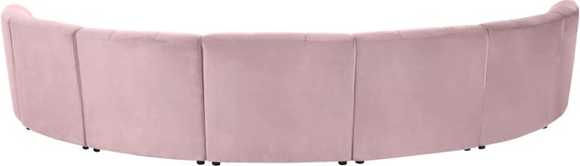 Meridian Furniture Limitless 7-Piece Pink Velvet Modular Sectional-3